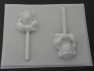 651 Monkey Chocolate or Hard Candy Lollipop Mold